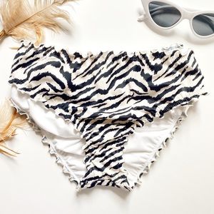 SHADE & SHORE SCRUNCHED BIKINI BOTTOMS